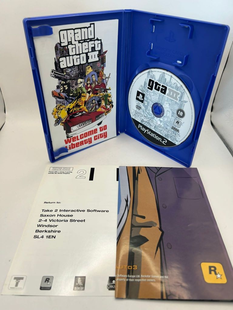 Gta III Komplet z Mapą nr 5895