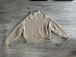 Sweter golf gruby ciepły sweterek zima jesień s hm