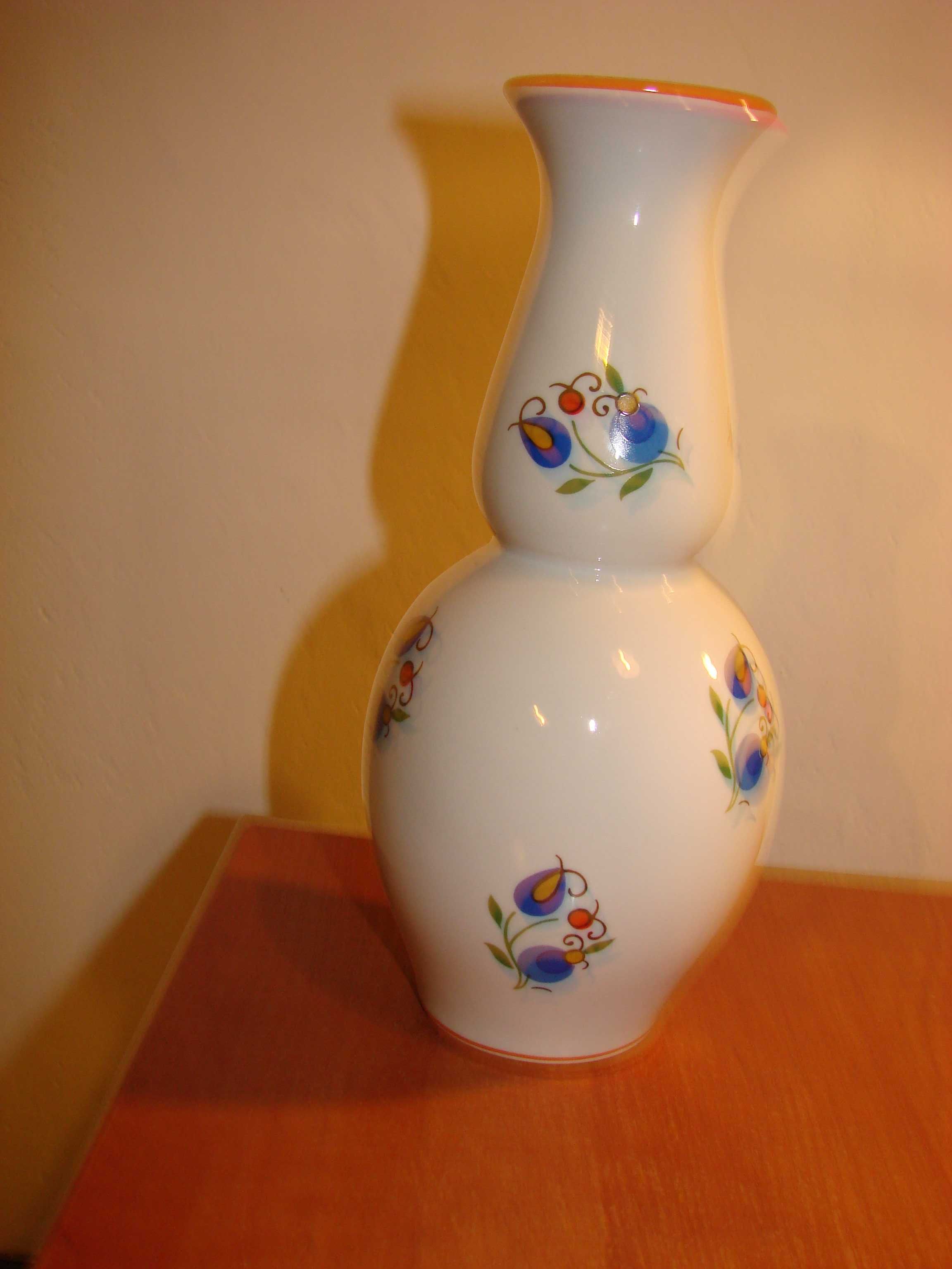 Lubiana wzór kaszubski wazon PRL