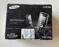 Samsung SGH-C450 z oryginalnym pudełkiem i instrukcją