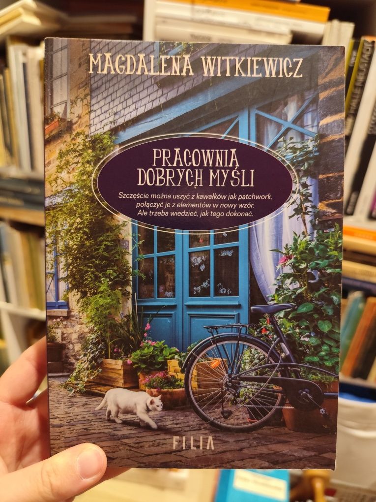Pracownia dobrych myśli książka romans kobieca lekka