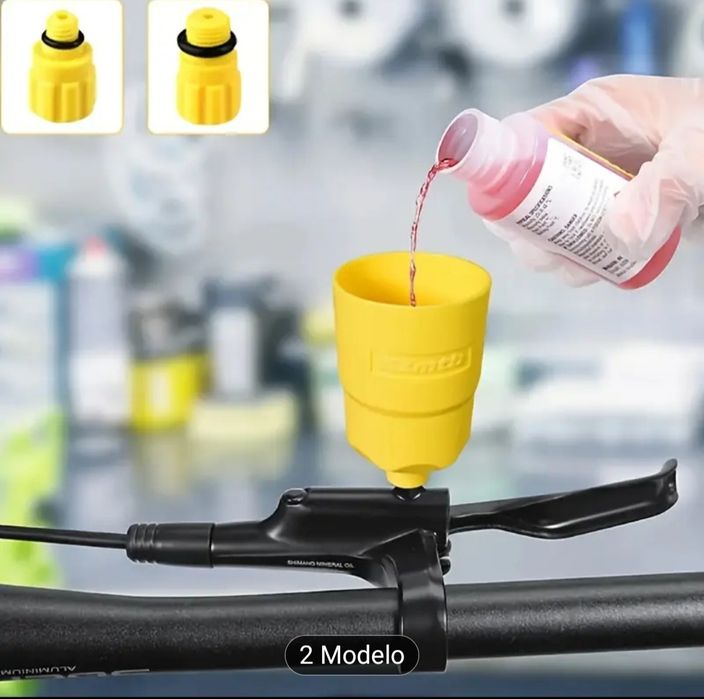 Kit óleo mineral para travões hidráulicos bicicleta