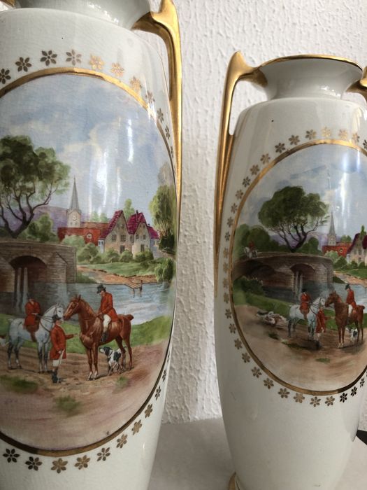 Par de anforas fabrica de Sacavem