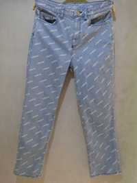 niebieskie damskie spodnie jeans    r. 28     Lacoste