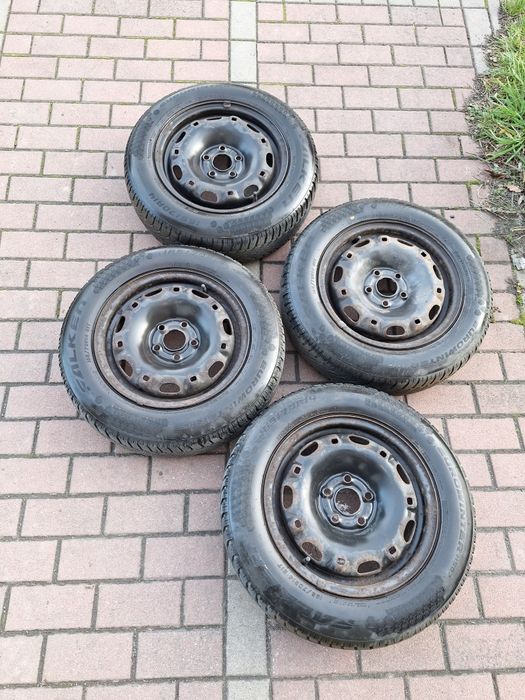 Koła zimowe VW, Skoda, Seat 5x100, 165/70 R14 Falken Eurowinter HS02