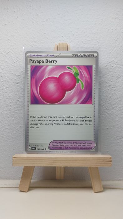 Karta pokemon PayPal Berry 141/142 Stellar Crown