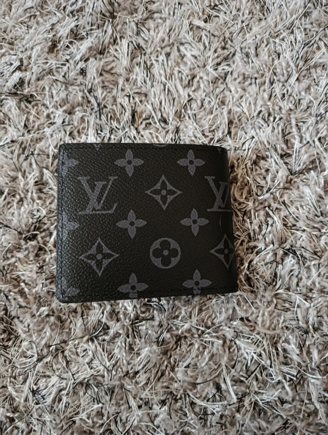 Portfel czarny Louis Vuitton