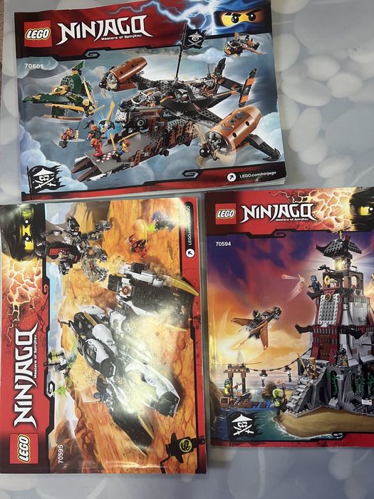 Лот книг  lego ninjago