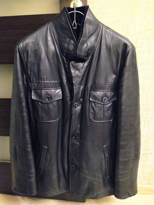 Натуральна чоловіча дублянка ІДЕАЛ р.M