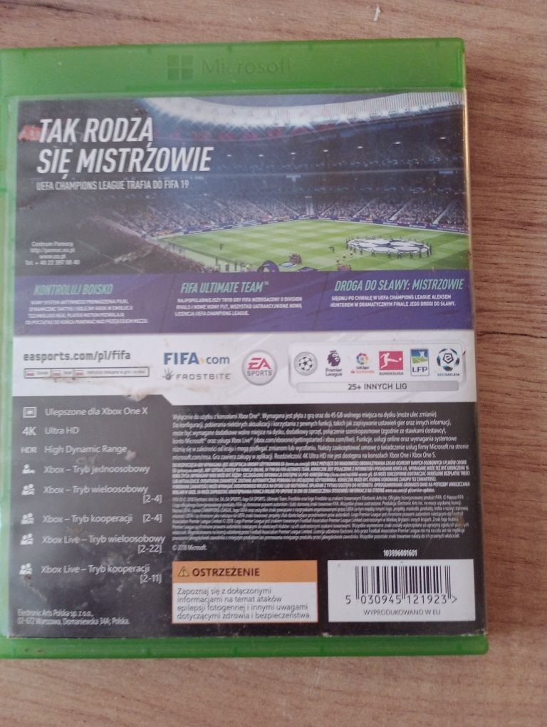 FIFA19 Xbox one ,