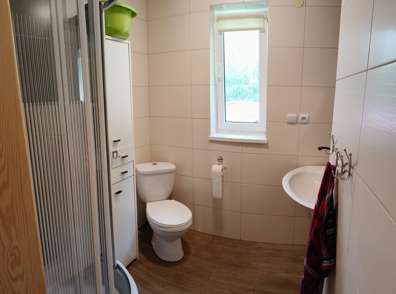 Domek letniskowy nad jeziorem margonińskim.  Klotyldzin