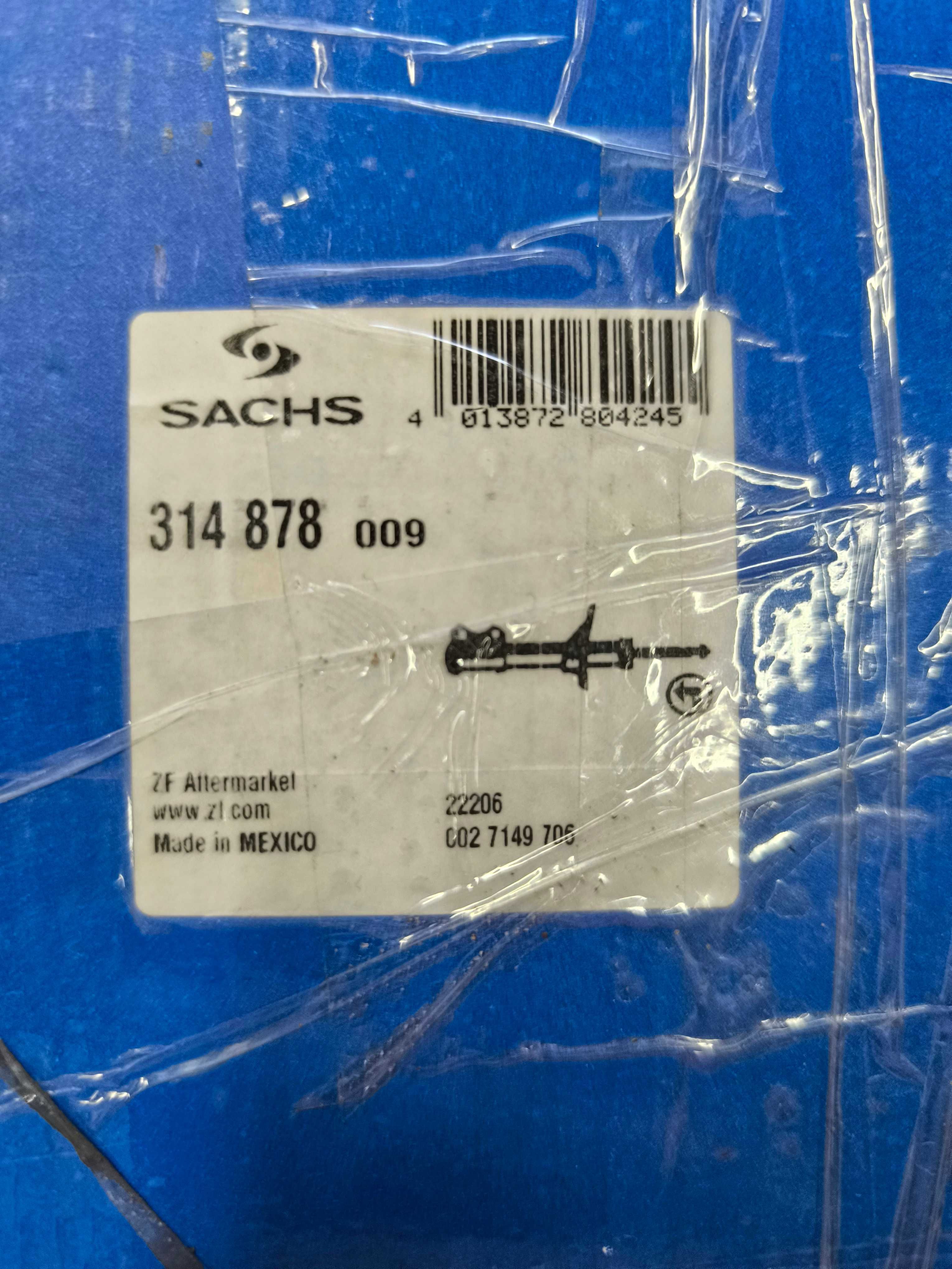 Amortyzatory przednie sachs 314878 BMW X3 F25 2010- X4 F26 2013