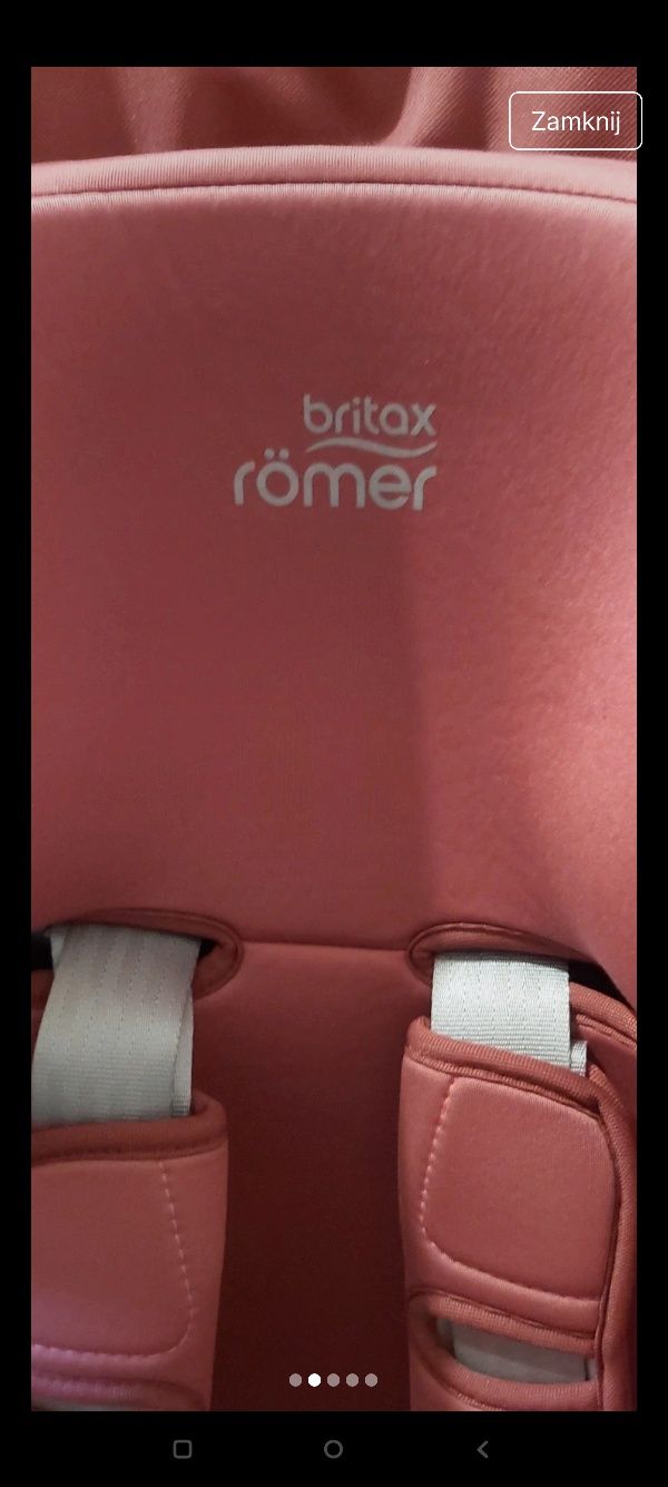 Fotelik samochodowy Britax Romer