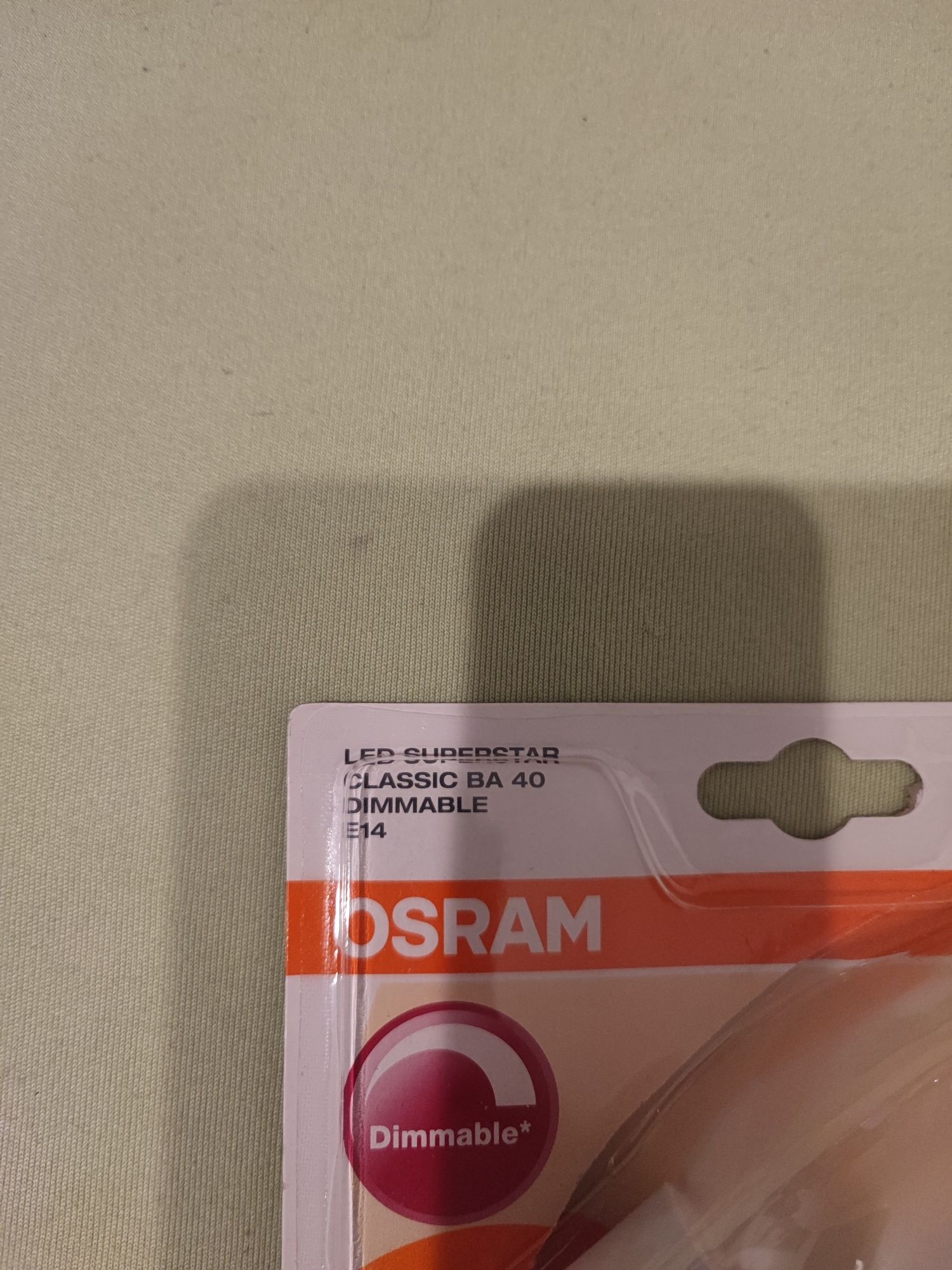 Żarówka LED Osram, płomyk E14 4,5W 470lm 2700K