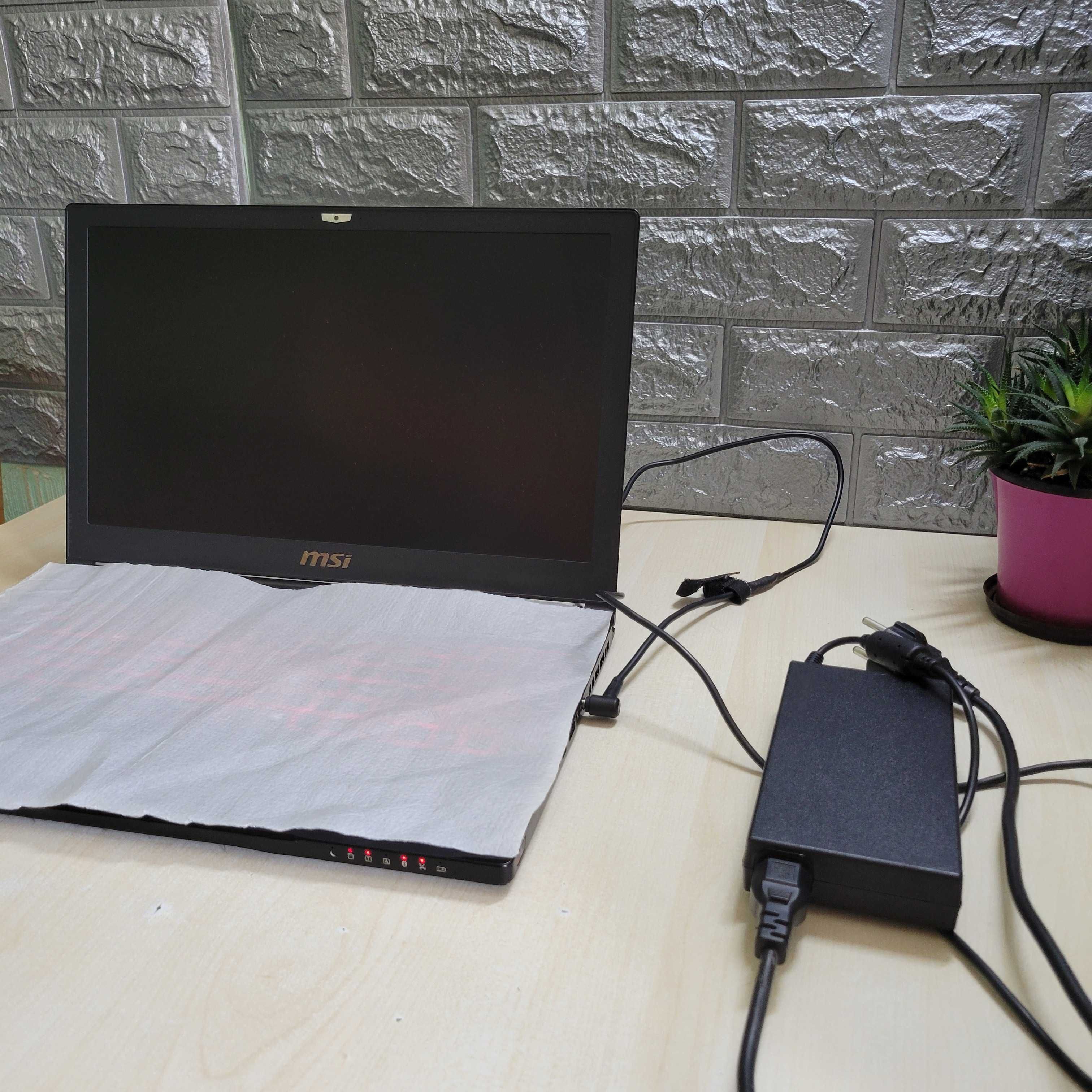 ТОП МSI i7 GTX 1060 6gb Ram 16 ssd 512 металл