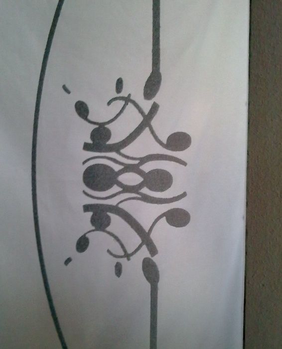 Lustro piaskowane "ORIENT"