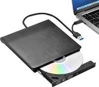 (НОВЫЙ) Тонкий внешний оптический привод DVD RW CD USB 3.0