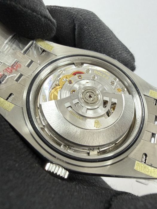 Rolez Datejust 41mm jubilee Blue white gold, Fluted Bezel, 3235