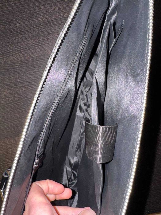 Стильна чоловіча / стильная мужская сумка під крокодилячу шкіру • Нова