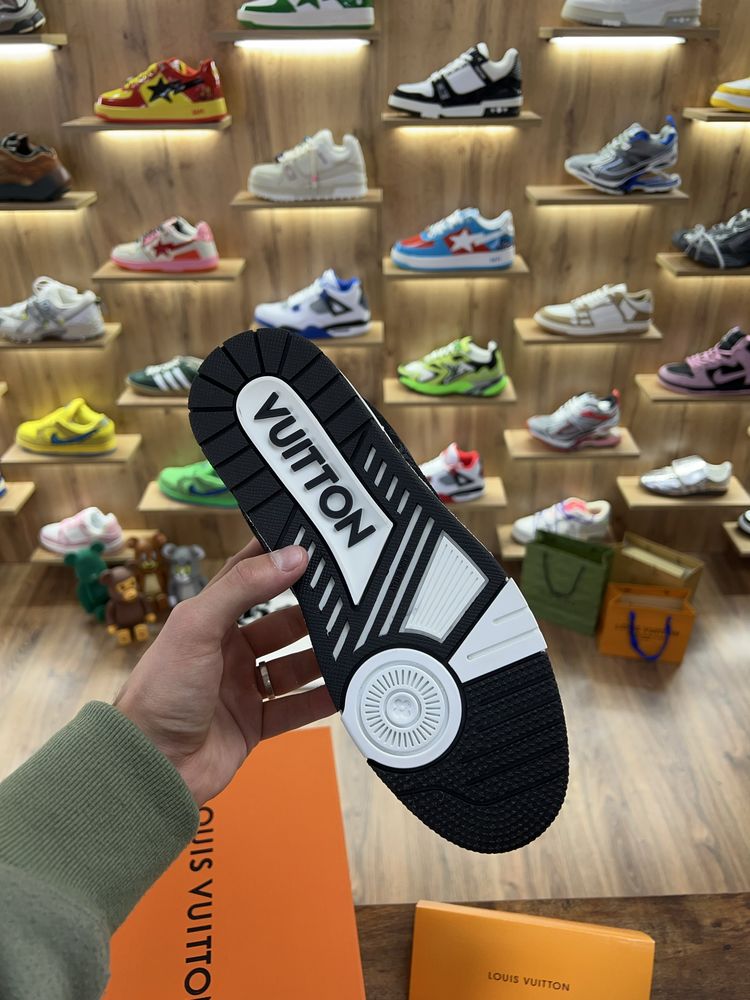Кросівки Louis Vuitton Trainer LV Monogram Black / White