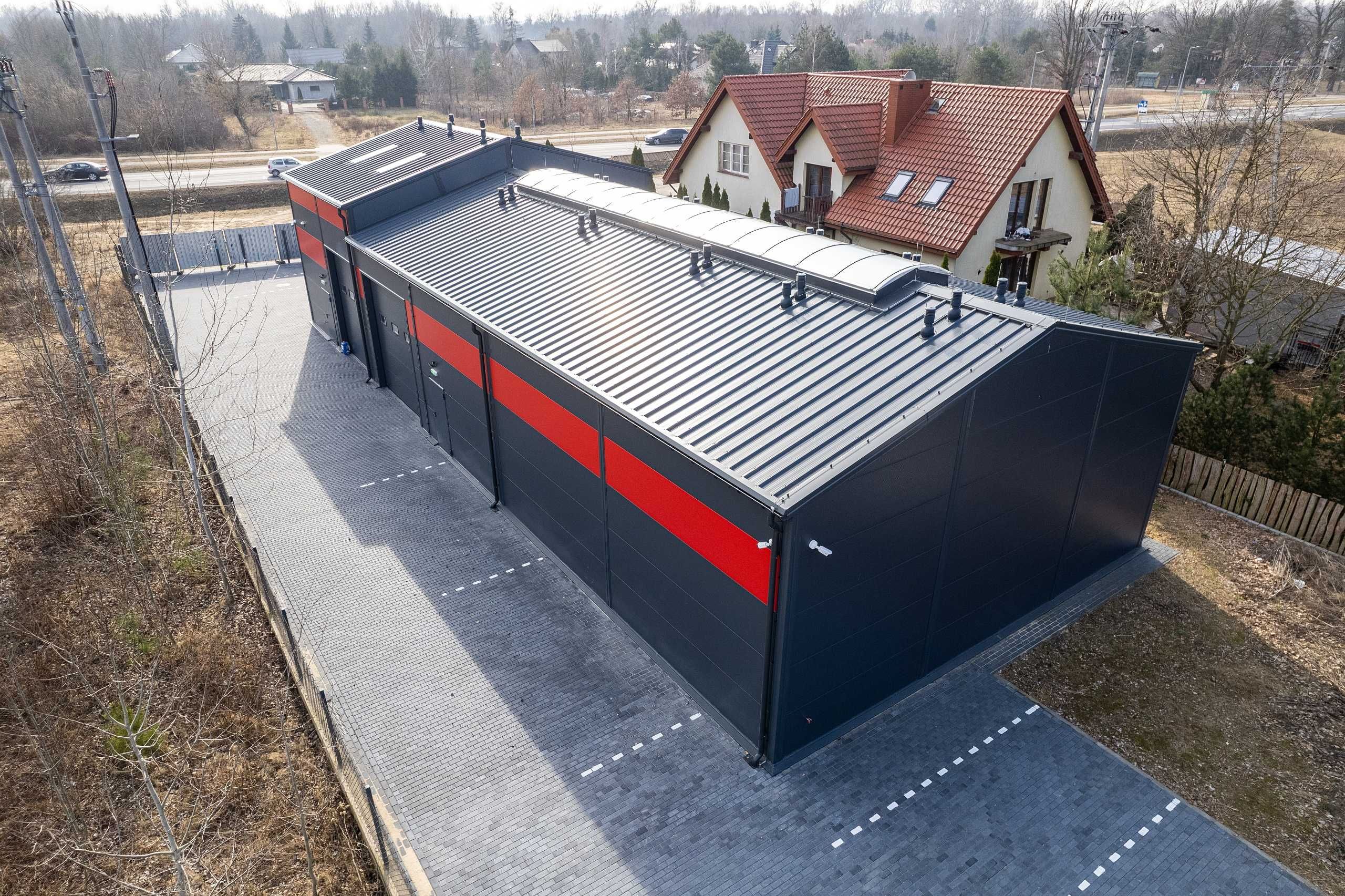 Hala Ocieplana 14x30x5m Produkcyjna Magazyn PIR Stalowa 420m2