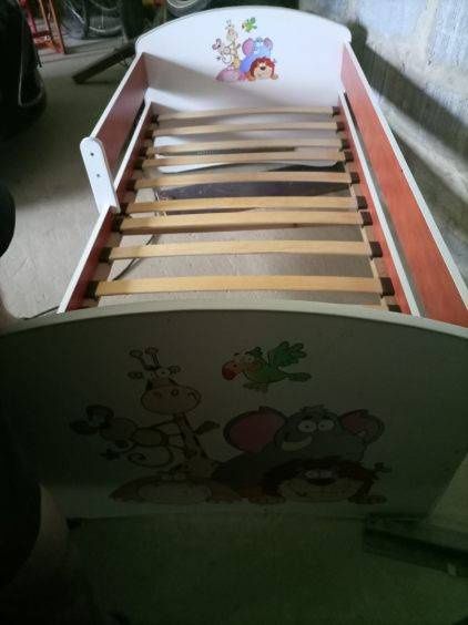 Łóżko dla dziecka przejściowe z szufladą 120*80cm