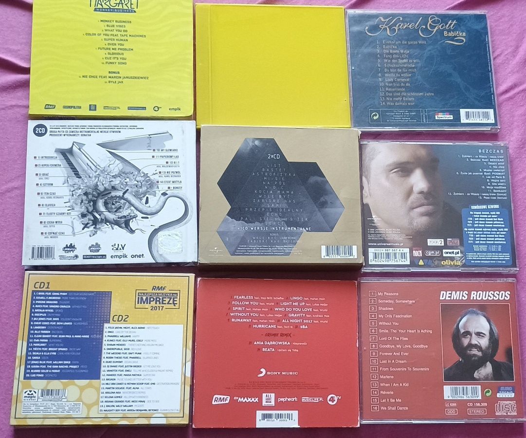 Zestaw płyt CD okazja