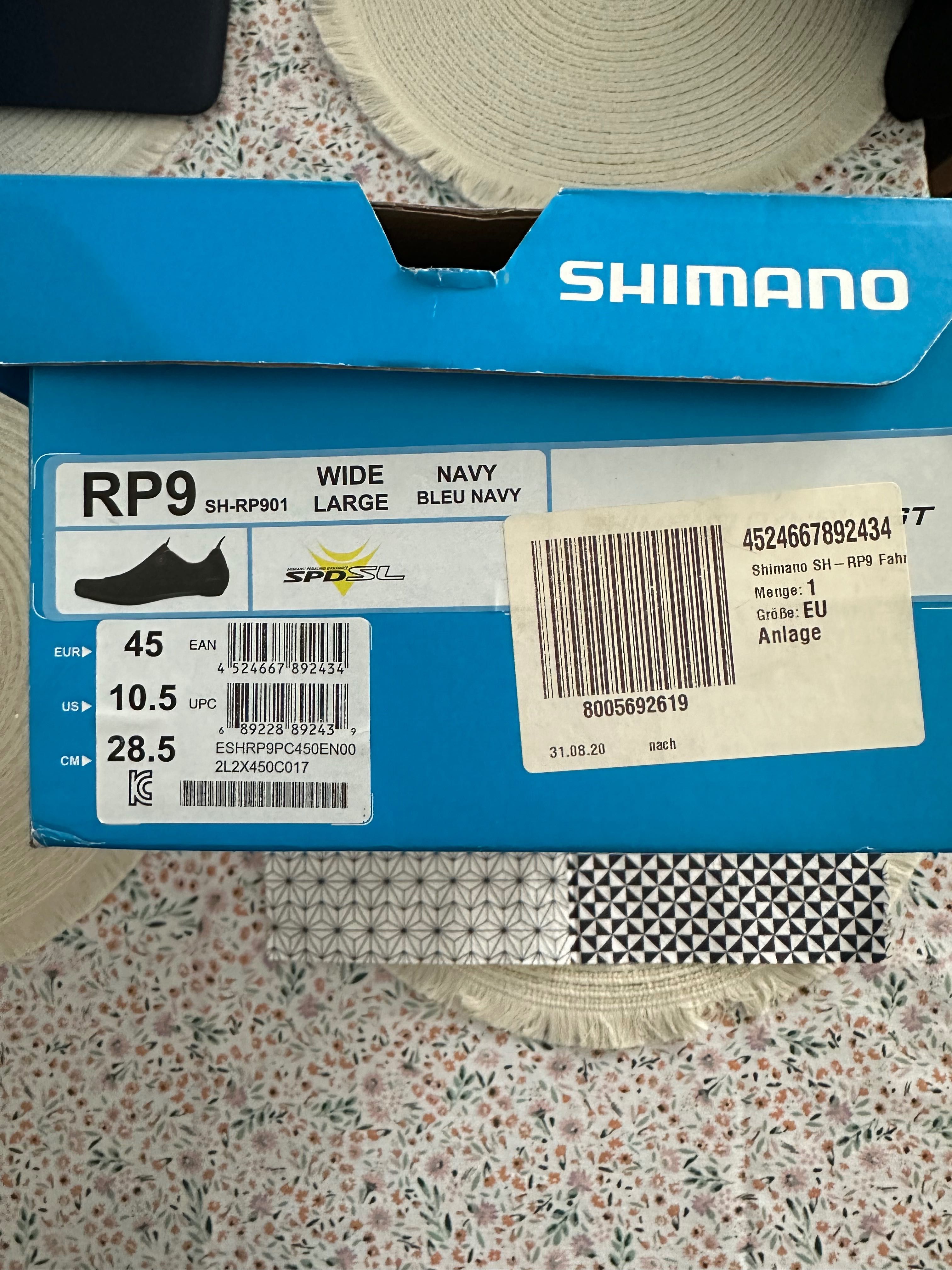 Buty Shimano RP9 SH-RP901 WIDE rozm. 45