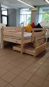 Ліжечко для Дитини ! Детская Кровать ! Дитяче СосновеЛіжко на Ламелях.