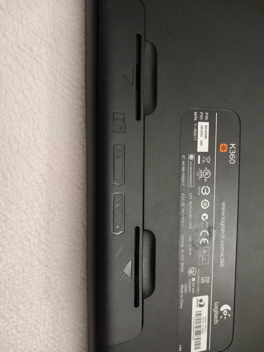 Teclado_LOGITECH K360 __ Como NOVO