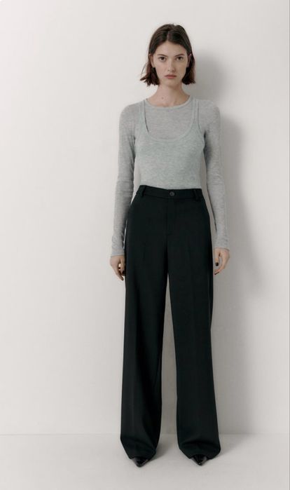 Штаны палаццо zara