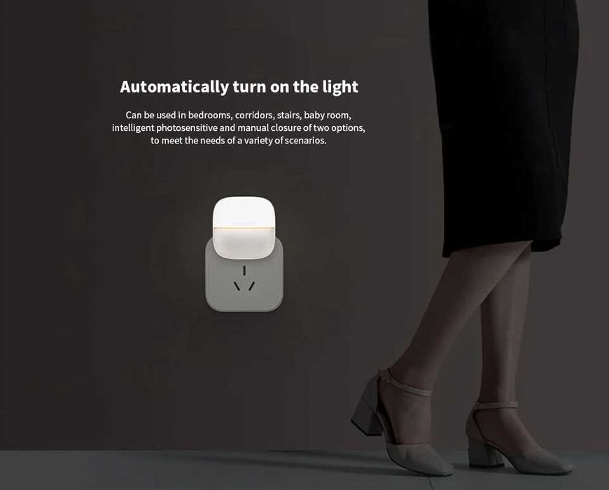 Ночник Xiaomi Yeelight Smart Night Ligh c датчиком света