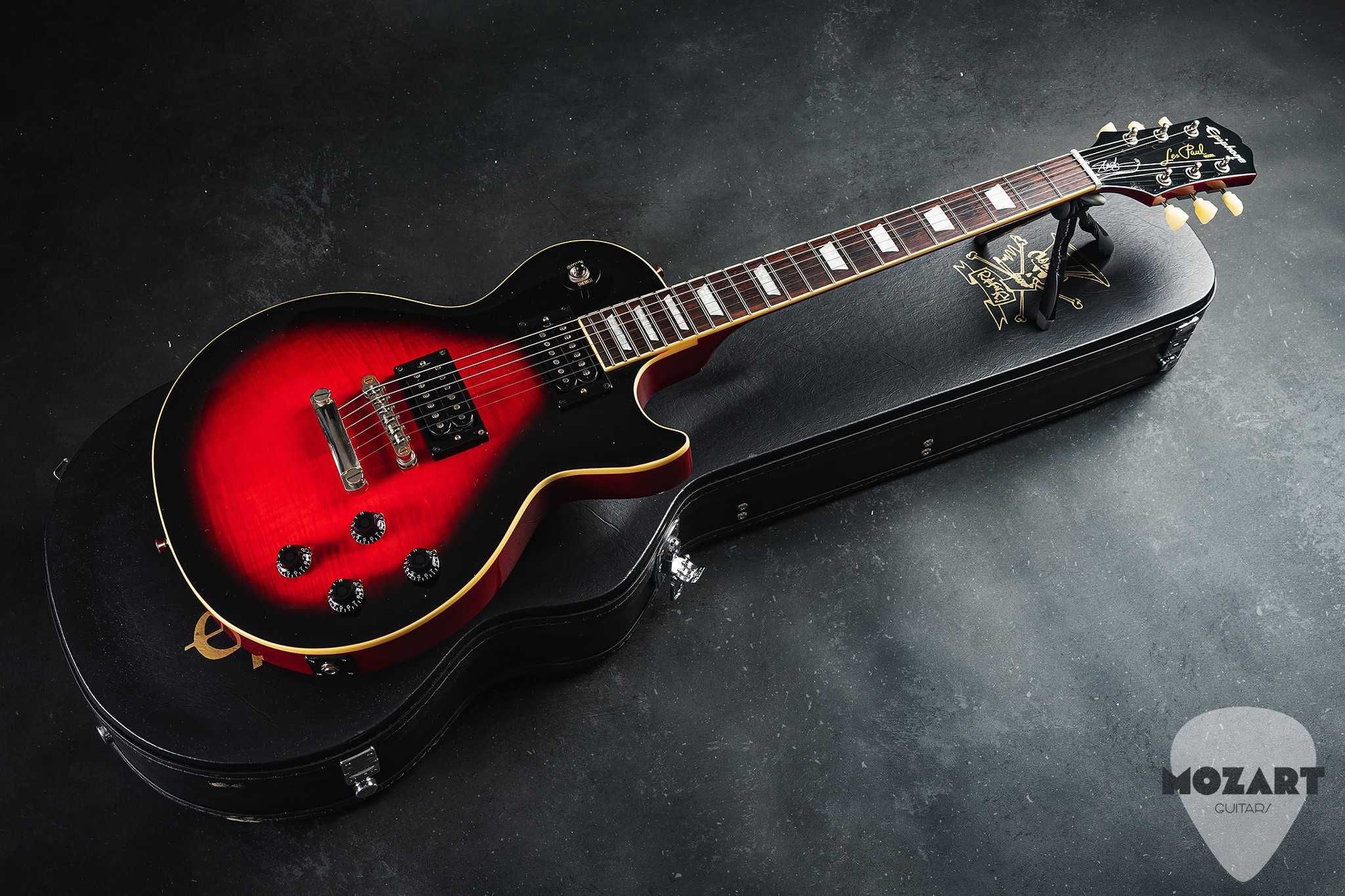Epiphone Slash Les Paul Standard Vermillion Burst + futerał