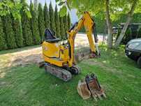 Minikoparka JCB 8008 3 łyżki/rozsuwane podwozie