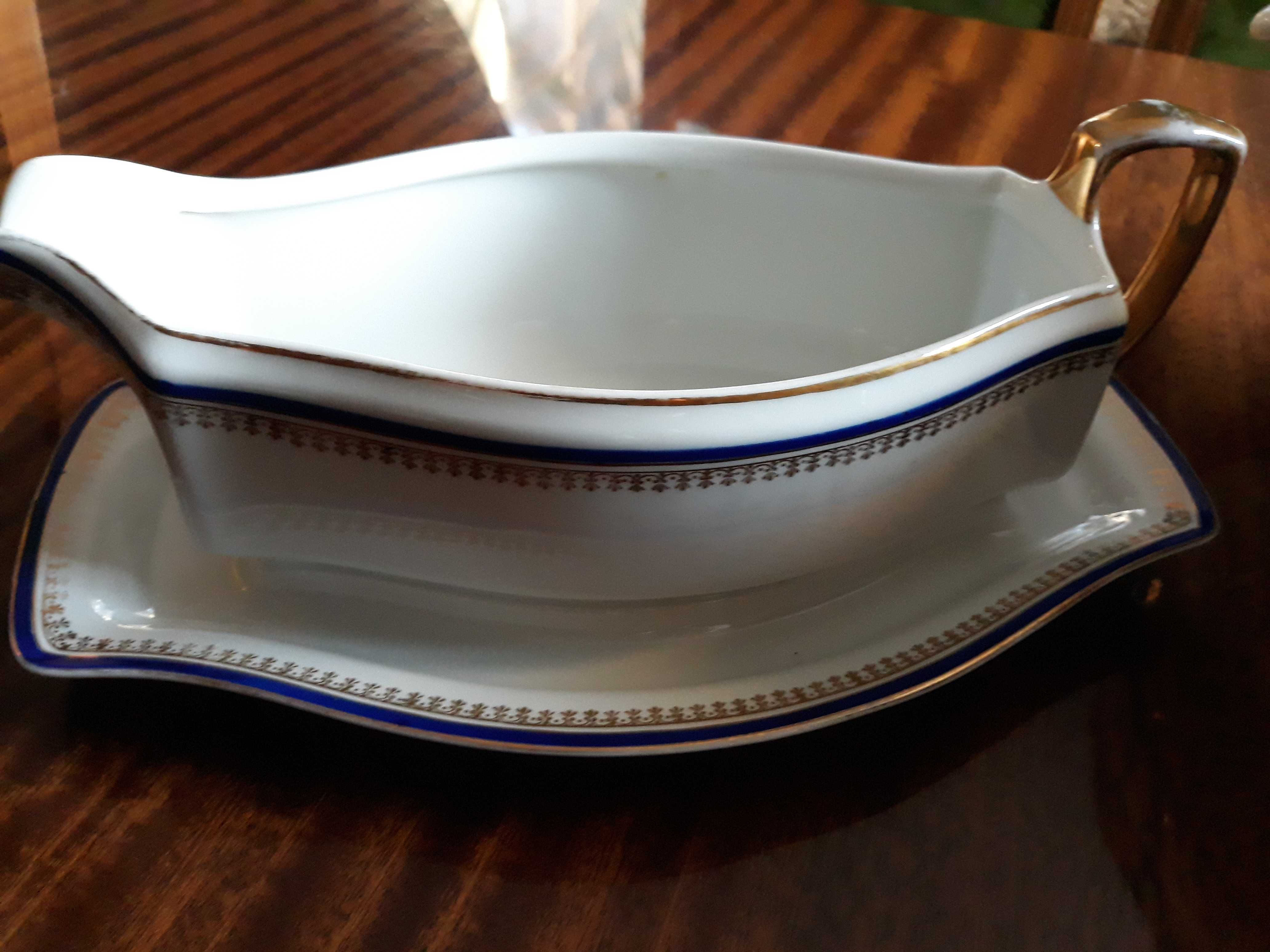 zestaw starej porcelany