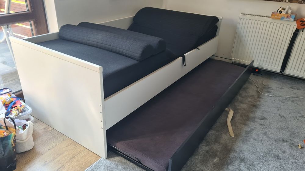 Łóżko vox users young 207x96 materac stelaż podwójne