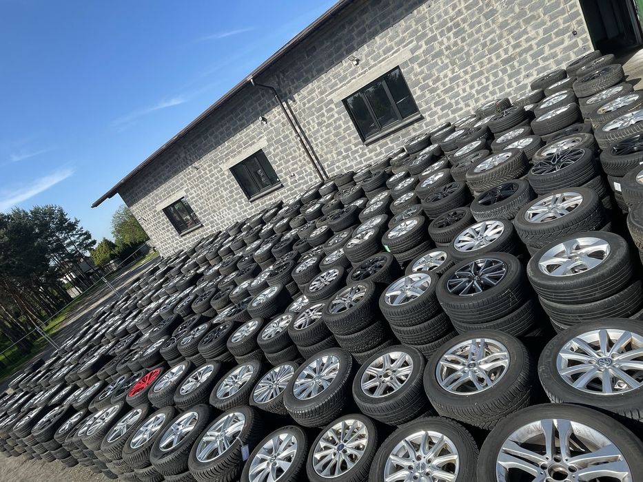 Hurtownia felg kół opon fegi koła opony hurt pakiet z niemiec mix