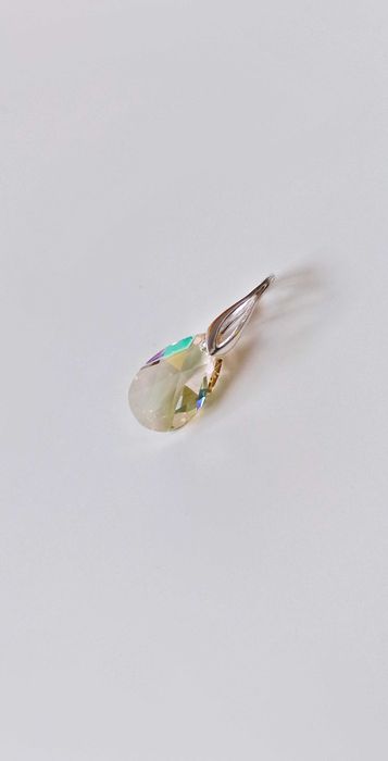 Zawieszka SWAROVSKI Wisiorek Damski Łezka Migdał #y2k #00s #retro
