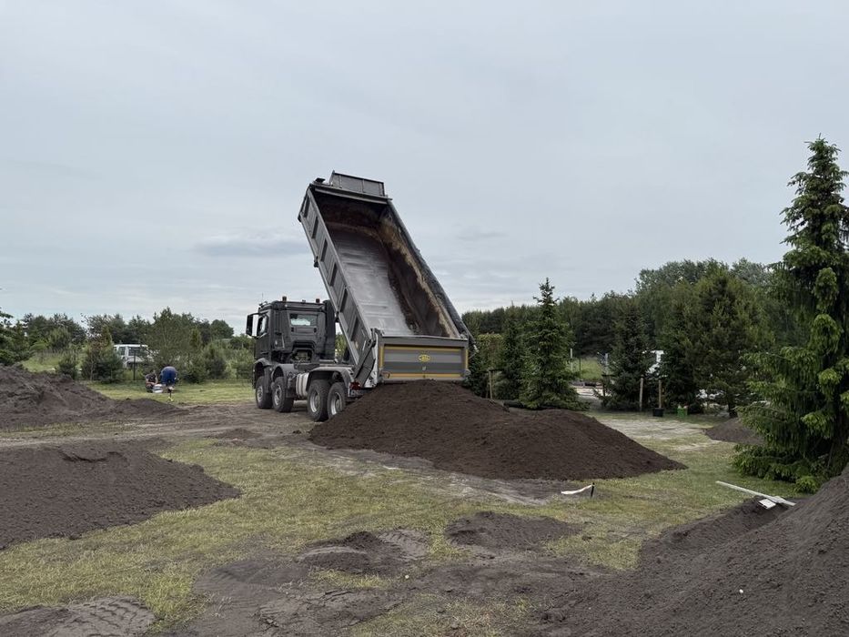 Ziemia ogrodowa Przesiewana, piasek ,żwir, kruszyw, kopark,i wywrotki