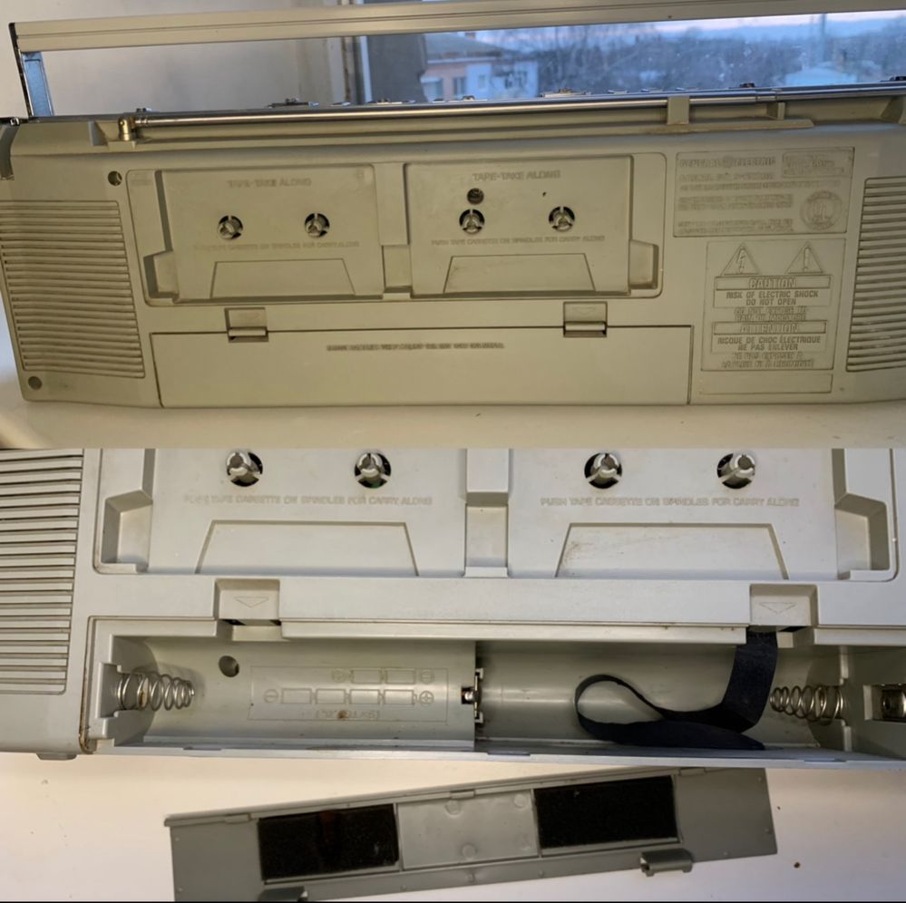 Бумбокс, магнитофон General Electric 3-6200A GE Stereo