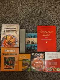 Zestaw 8 książek kucharskich