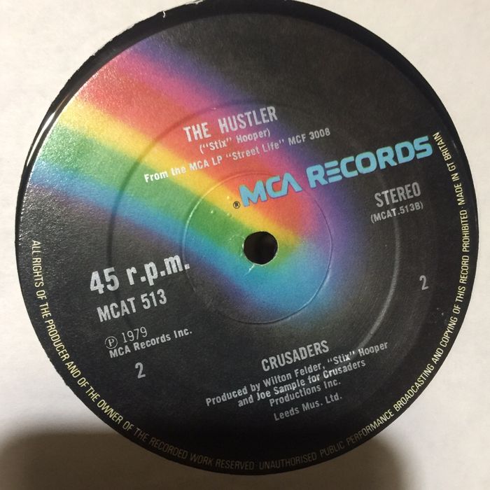 Vinil single: Crusaders - Street life 1979