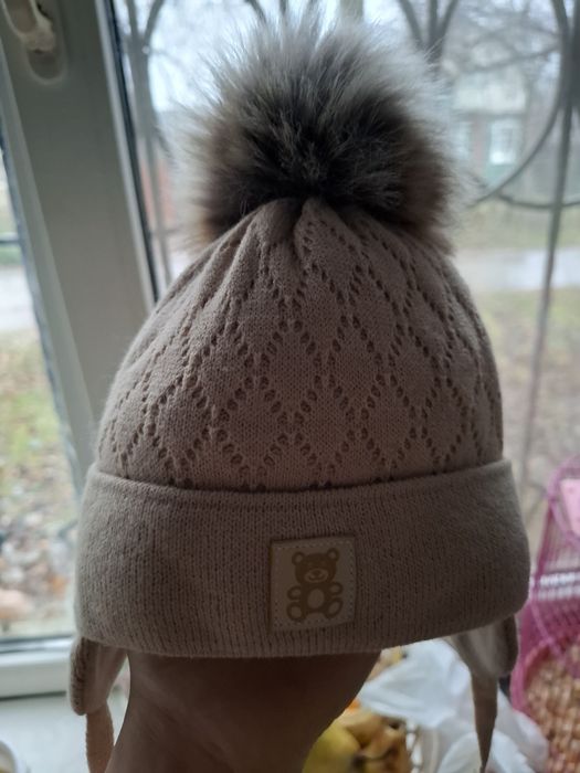 Шапка зимова для новонароджених