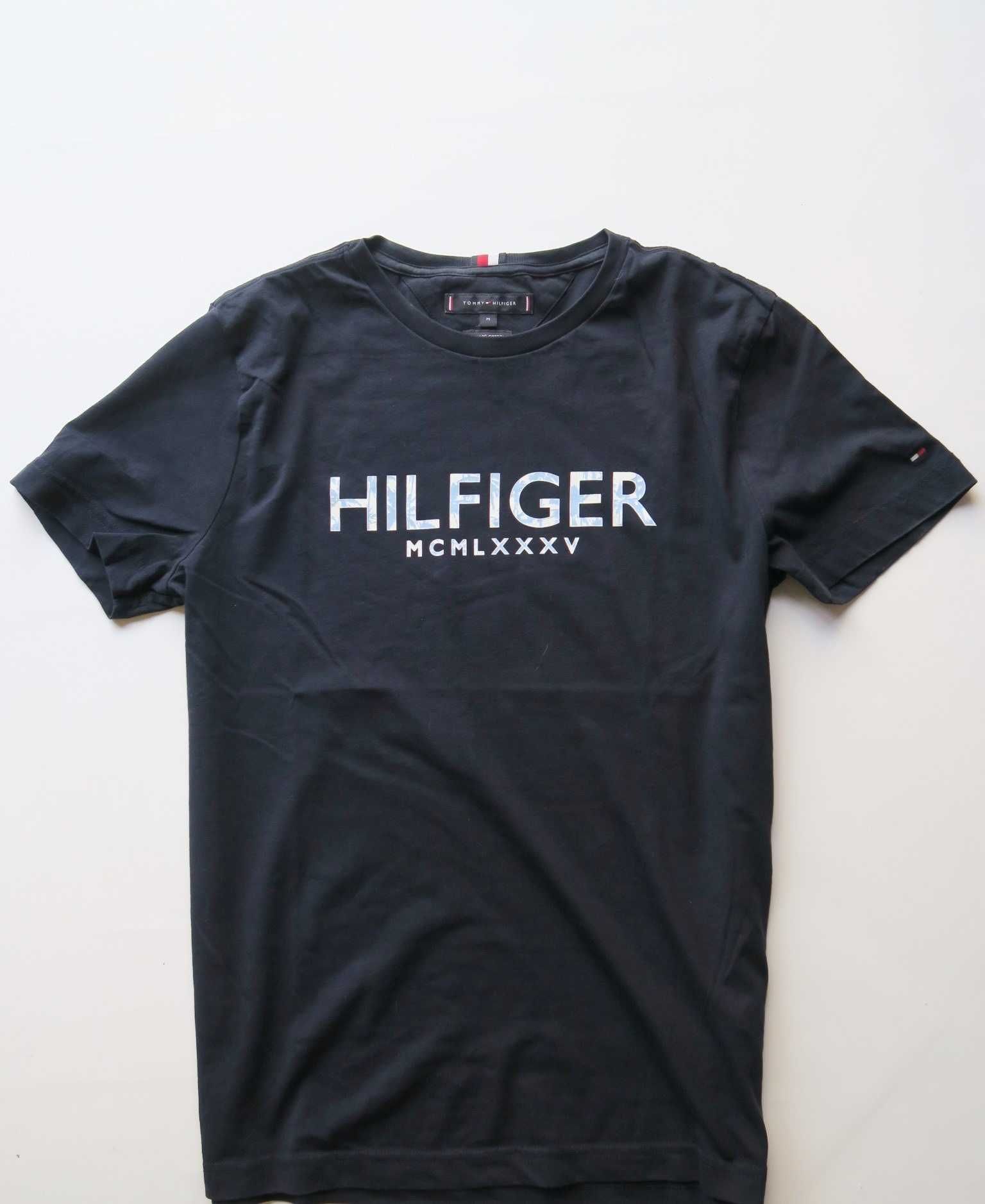 Tommy Hilfiger koszulka t-shirt duże logo M