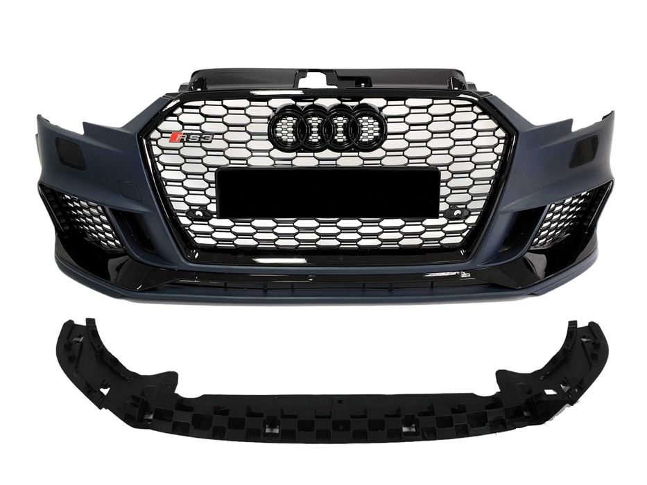Бампер стиль RS3 Audi A3 8V 2016-2020 год  RS3 рс3 на ауди а3 рс3
