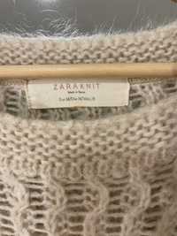 Sweter Zara M tunika stan idealny