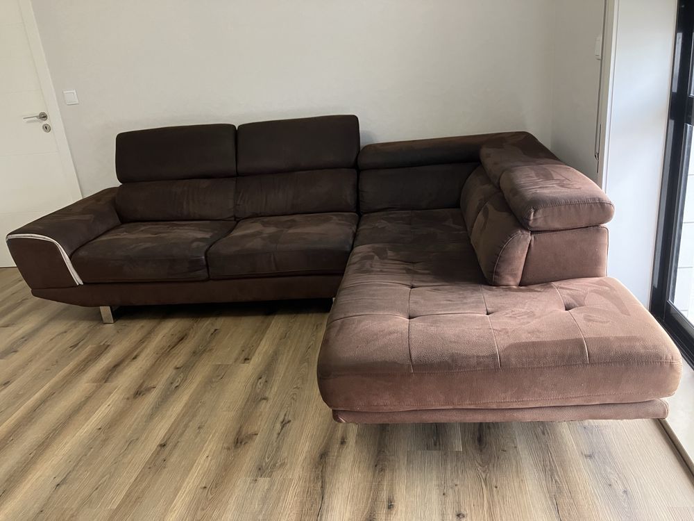 Sofá  com chaise longue