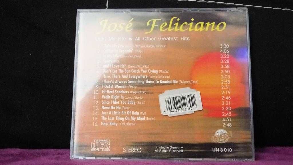 José Feliciano - Light My Fire & All Other Greatest Hits