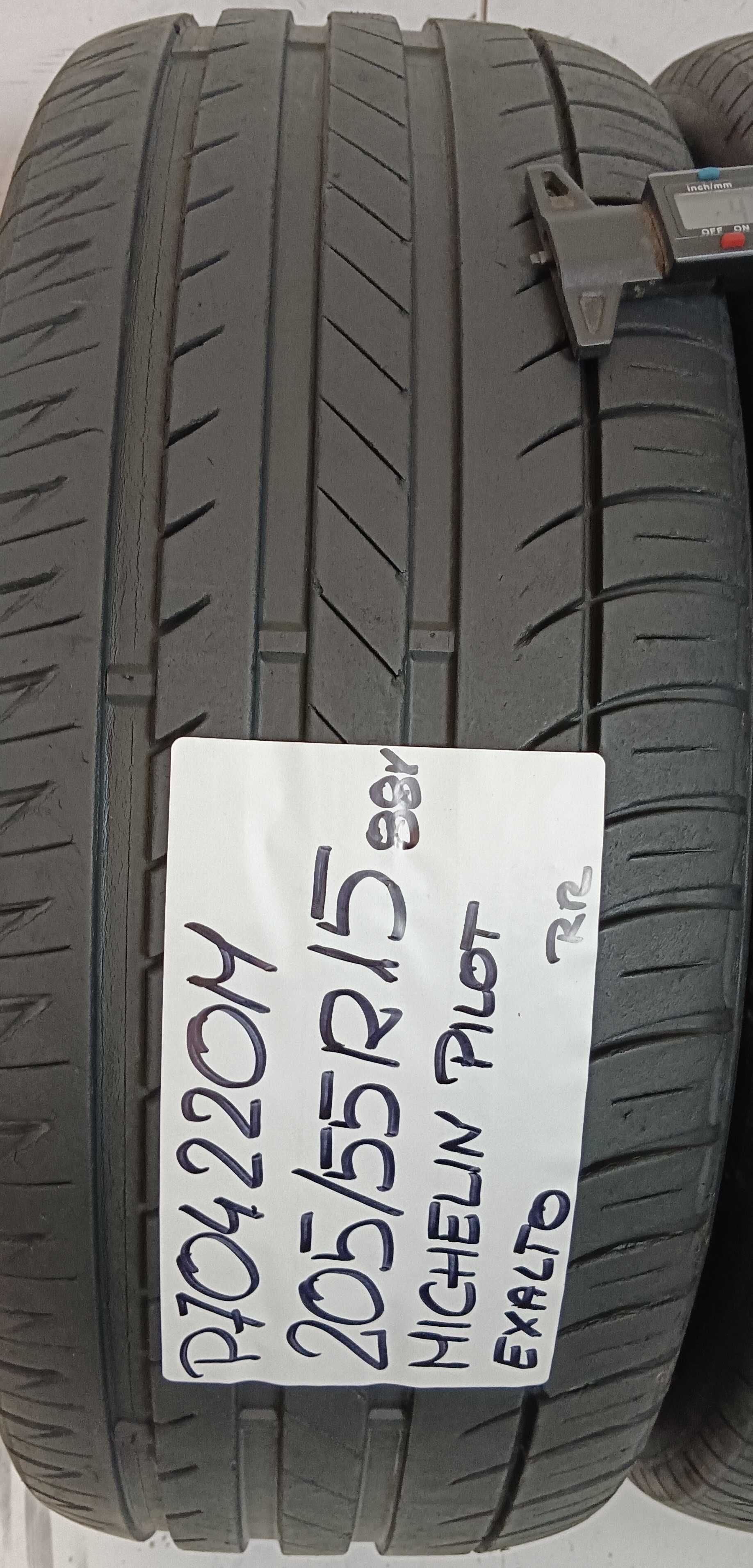 P704220M Para 205/55R15 88V Michelin Pilot Exalto