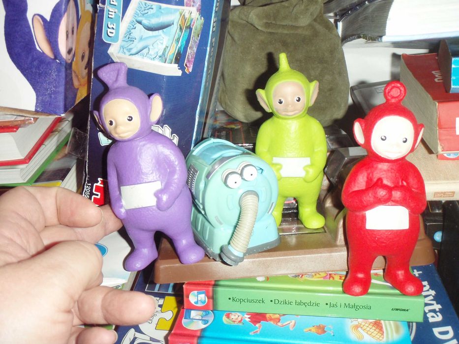 TELETUBISIE maskotki, figurki bajki DVD i inne